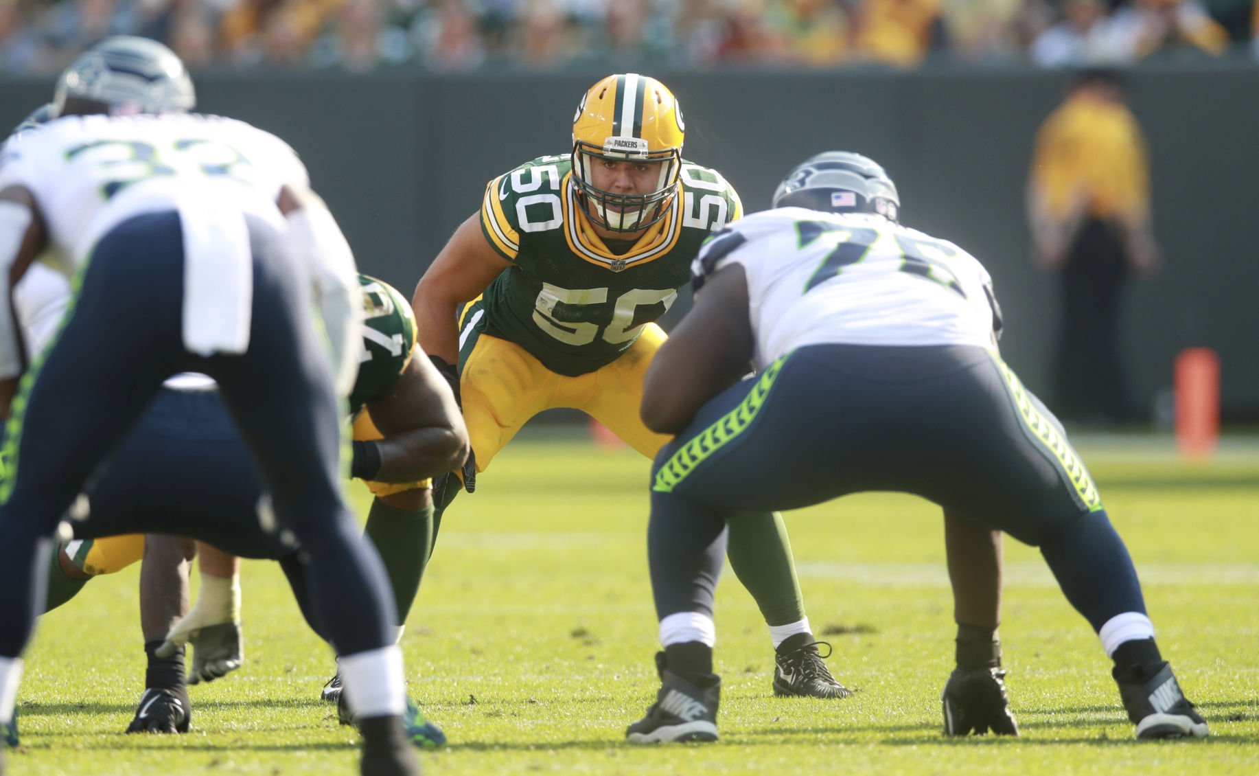 Seahawks Packers Football